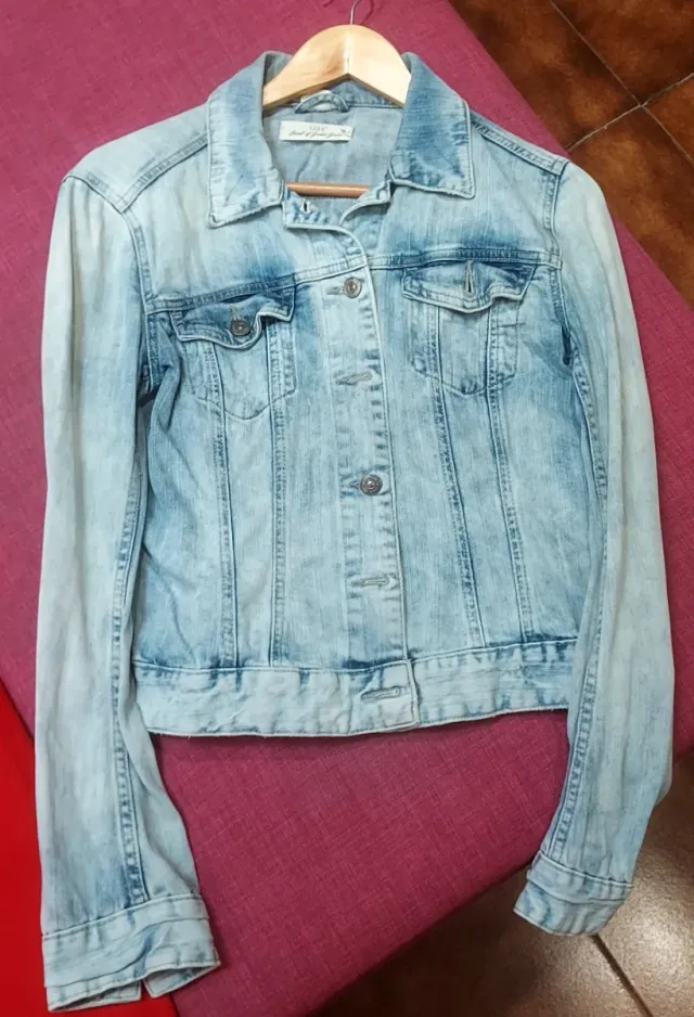 Chaqueta tejana vaquera