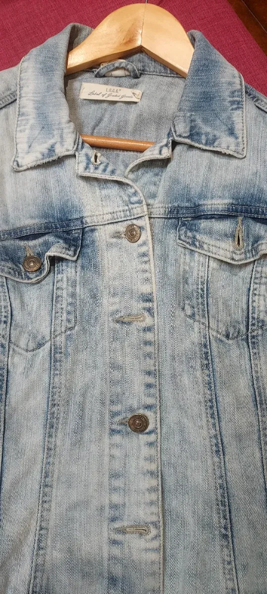 Chaqueta tejana vaquera