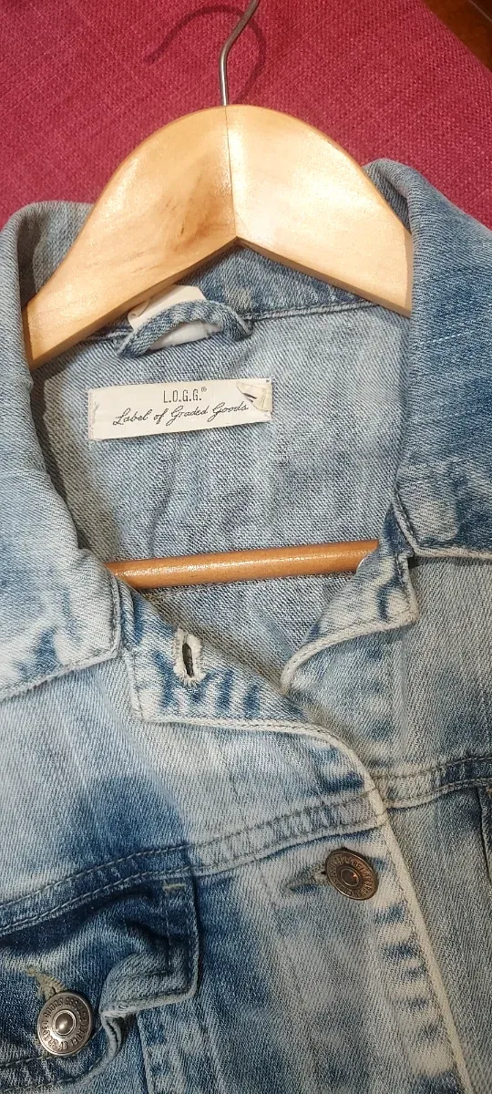 Chaqueta tejana vaquera