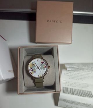 Reloj Parfois dorado y verde