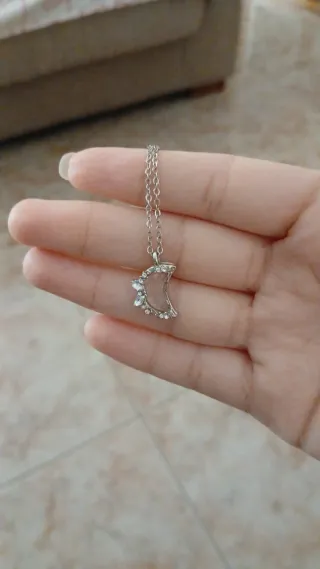 Collar Luna con Circonitas