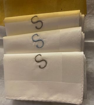 Set 3 fazzoletti Perofil vintage anni 70/80