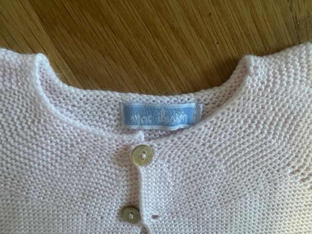 Chaqueta bebé rosa Mac Ilusión 3 meses