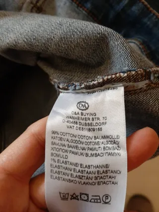 Chaqueta vaquera azul