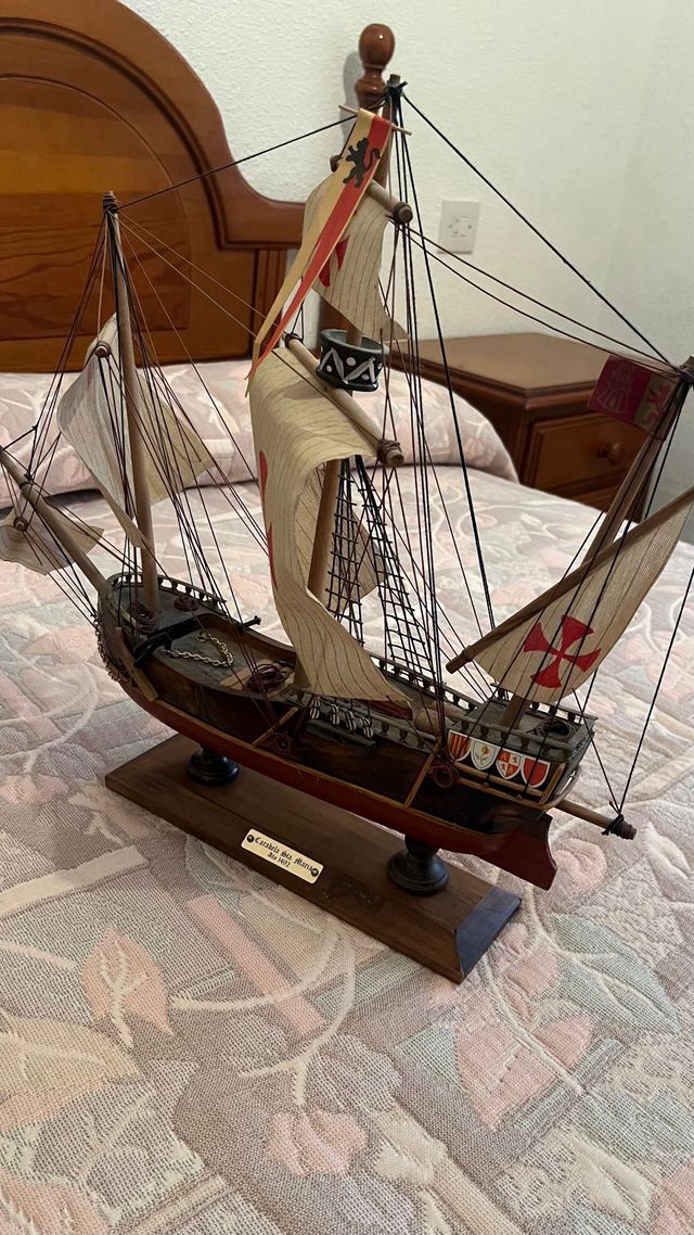 Maqueta Barco Santa María