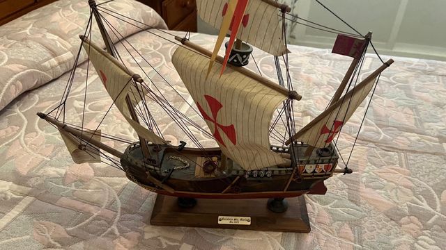 Maqueta Barco Santa María
