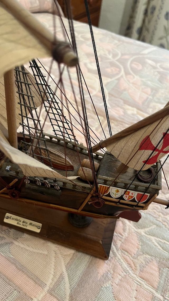 Maqueta Barco Santa María