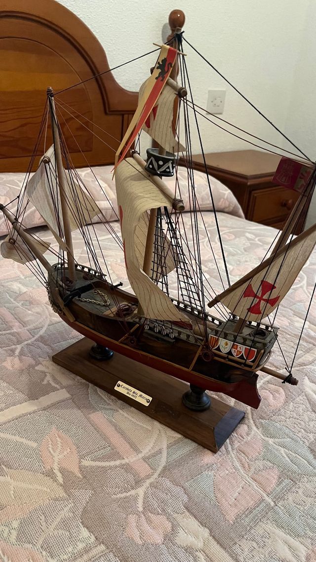 Maqueta Barco Santa María