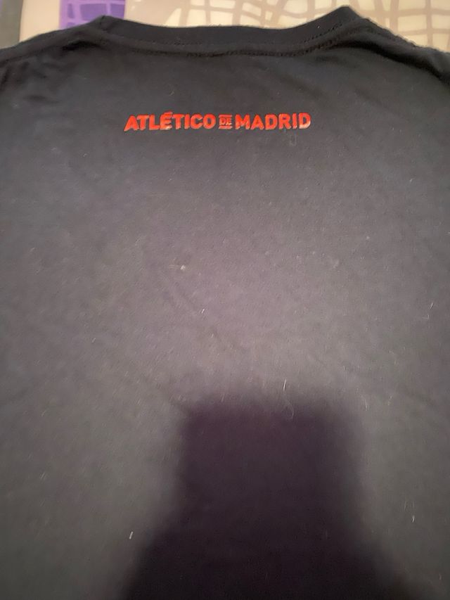 Camiseta niño Atlético de Madrid negra