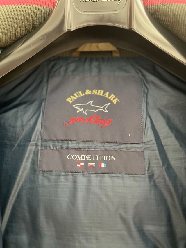 Parka Paul & Shark Verde Oliva 700 Fill-Power