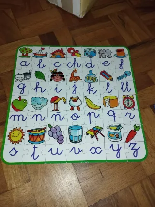 Puzzle El Abecedario Preschool Educacional