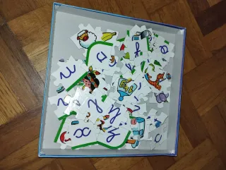 Puzzle El Abecedario Preschool Educacional