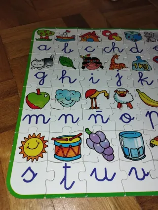Puzzle El Abecedario Preschool Educacional