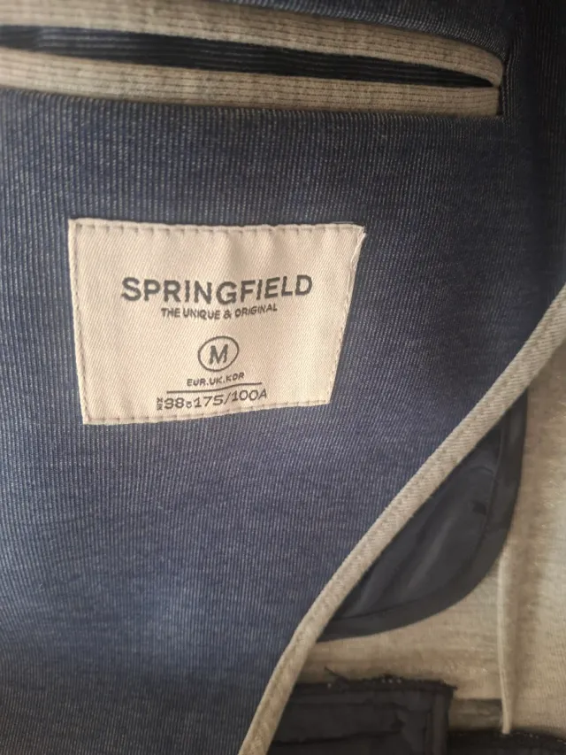 Chaqueta Azul Hombre