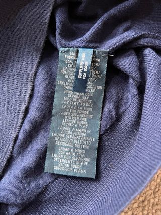 Jersey Polo Ralph Lauren Azul Marino