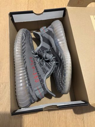 Adidas Yeezy 350 Boost V2 Gris Rojo