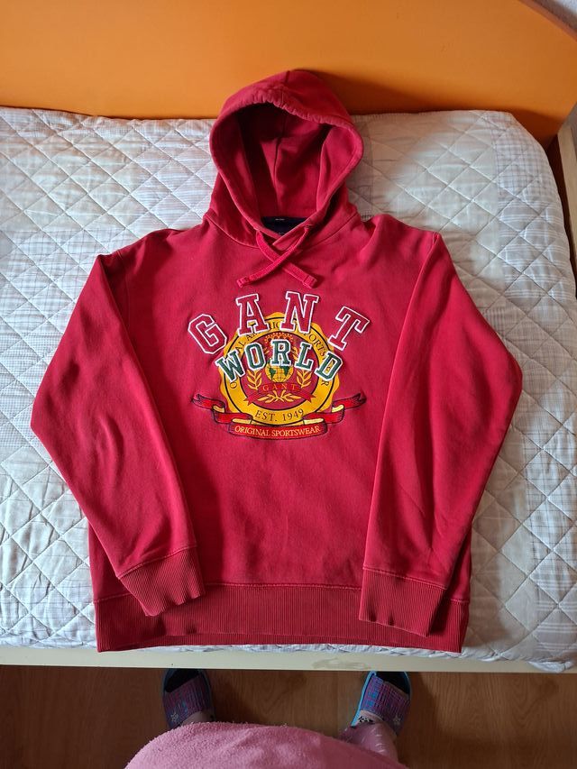 Sudadera GANT World Est. 1949 Roja