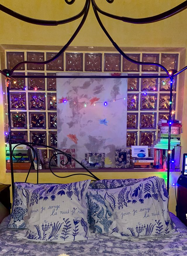 Letto Ferro Battuto Baldacchino