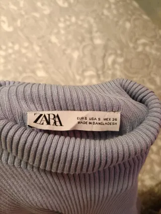 Vestido azul cielo de punto