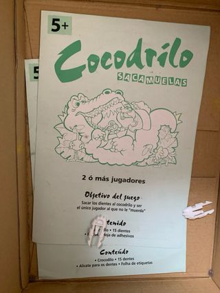 Juego Cocodrilo Sacamuelas MB