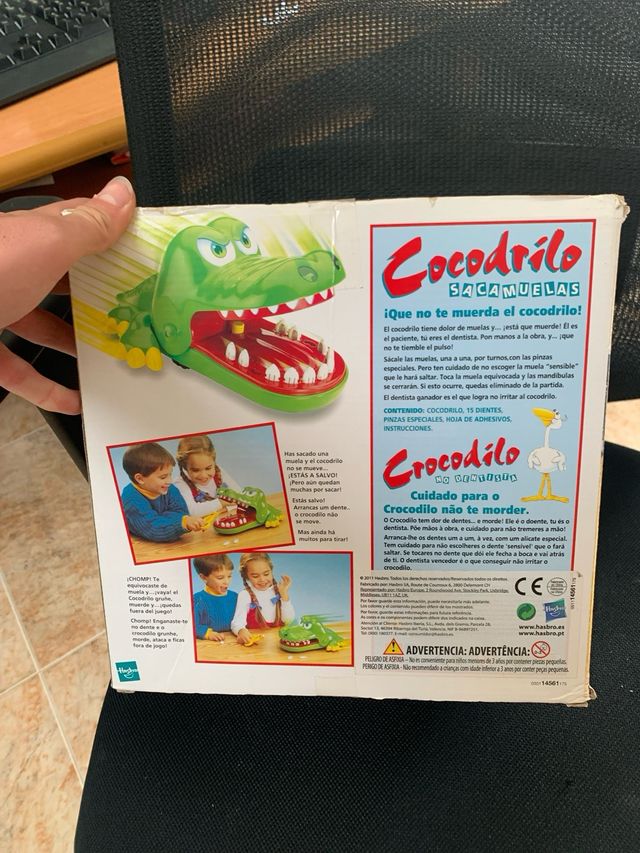 Juego Cocodrilo Sacamuelas MB