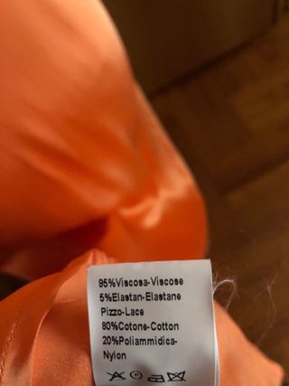 Pink Memories Abito Lungo Arancione