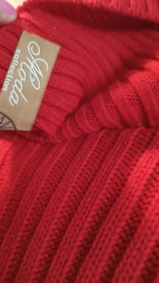 Jersey Moda Collection Rojo y Blanco