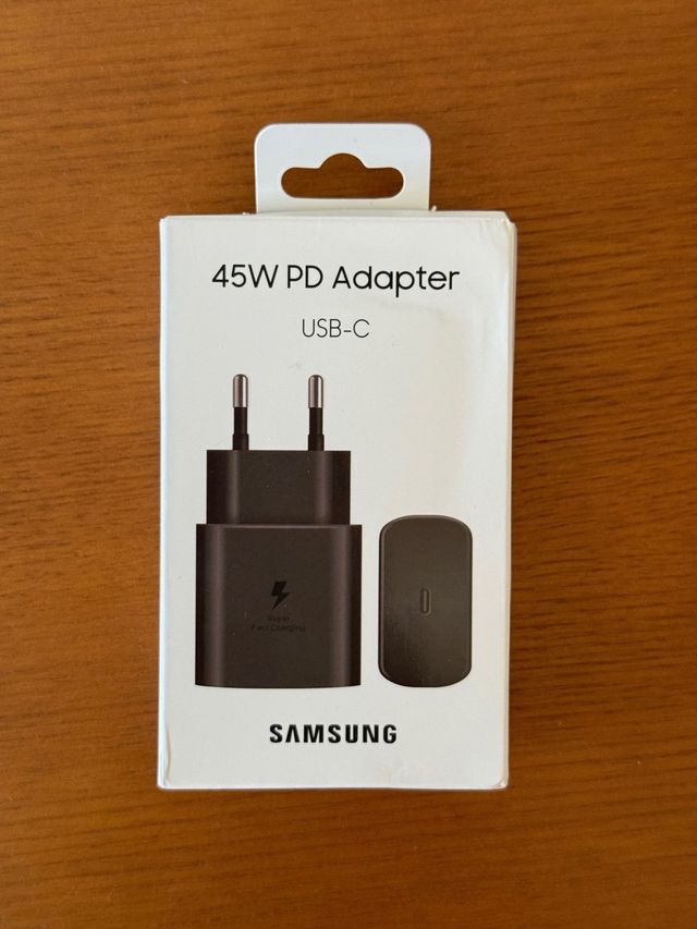Carregador Rápido Samsung 45W USB-C