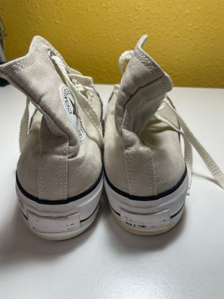 Converse All Star altas beige