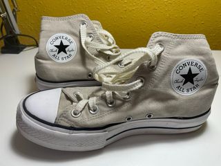 Converse All Star altas beige