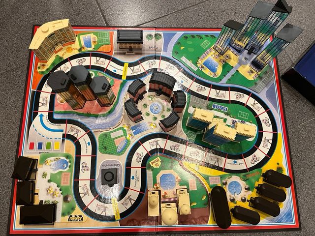 Juego de mesa Hotel MB años 80