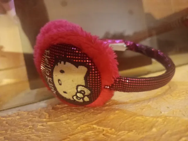 Orejeras Hello Kitty Rosas