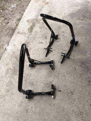 Caballetes Moto Oxford Delantero Big Black