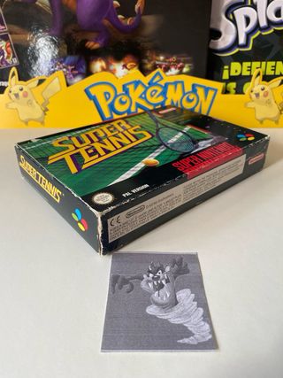 Super Tennis Super Nintendo PAL