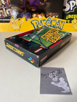 Super Tennis Super Nintendo PAL