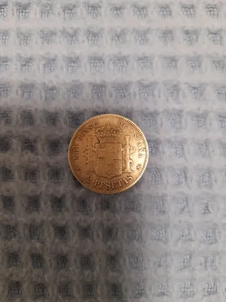 Moneda 2 Pesetas Alfonso XII