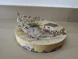 Tiara Plata Novia/ Eventos