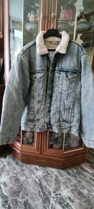 Cazadora vaquera interior borreguito