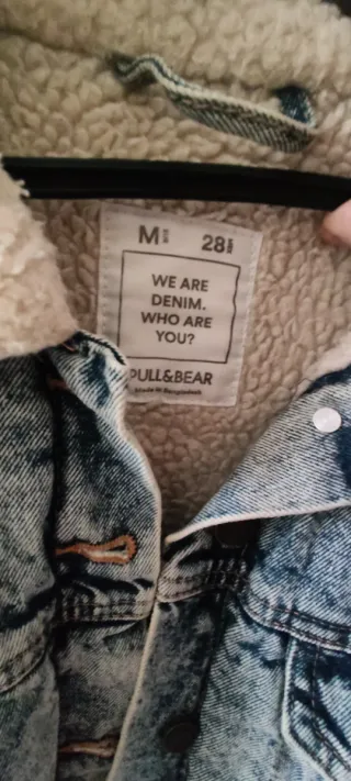 Cazadora vaquera interior borreguito