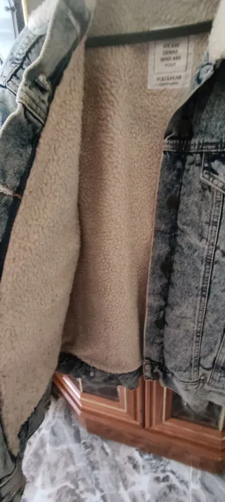 Cazadora vaquera interior borreguito