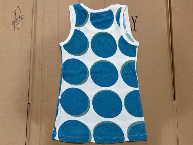 Canotta Best Company a pois blu e bianchi Tg S