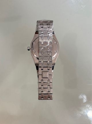 Orologio da polso da uomo blu e argento