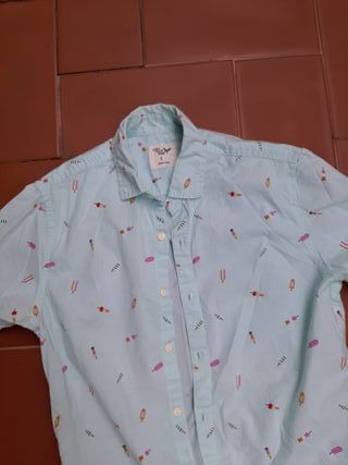 Camisa T-Scedsr manga corta estampada