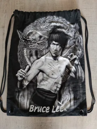 Mochila Bolsa Bruce Lee Dragón