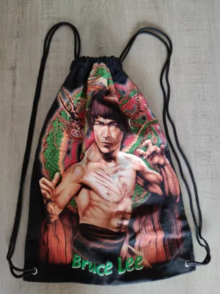 Mochila Bolsa Bruce Lee Dragón