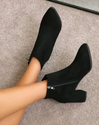 Botines negros shein