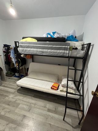Litera Sofá Cama Metal