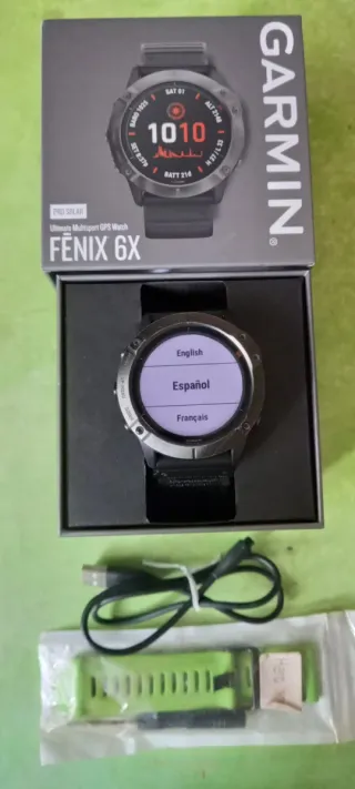 Garmin Fenix 6X Pro Solar Reloj GPS