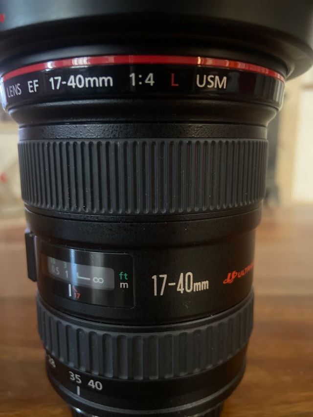 Objetivo Canon EF 17-40mm f/4L USM