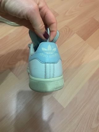 Zapatillas Adidas Stan Smith gris/ azulado
